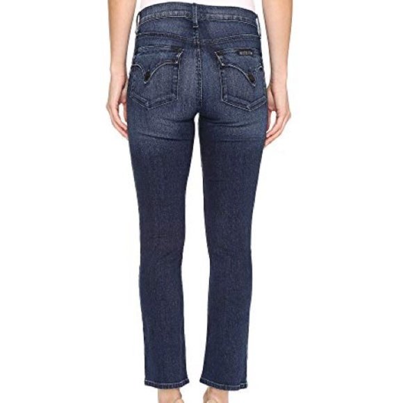 Hudson Bailee Mid-Rise Crop Baby Boot Jeans Size 27 - Picture 3 of 16
